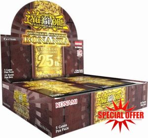 Yu Gi Oh! Quarter Century Bonanza Display