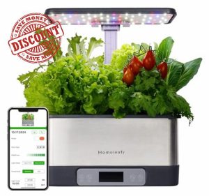 8-Pod Smart Hydroponic Growing System