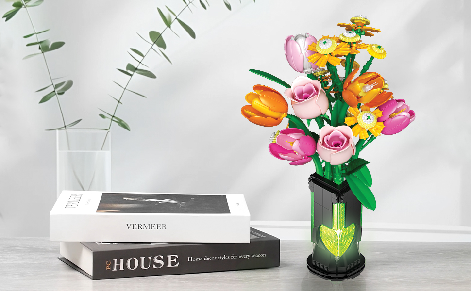 flower building block set