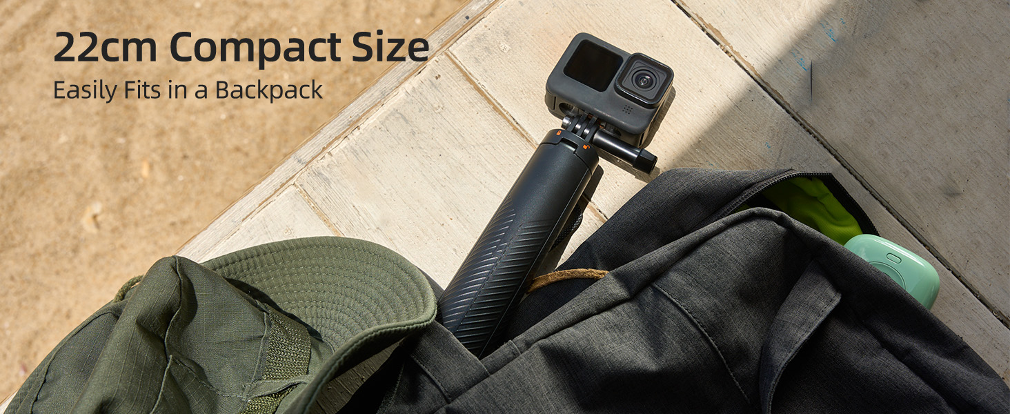 AFAITH floating handle selfie stick waterproof underwater grip