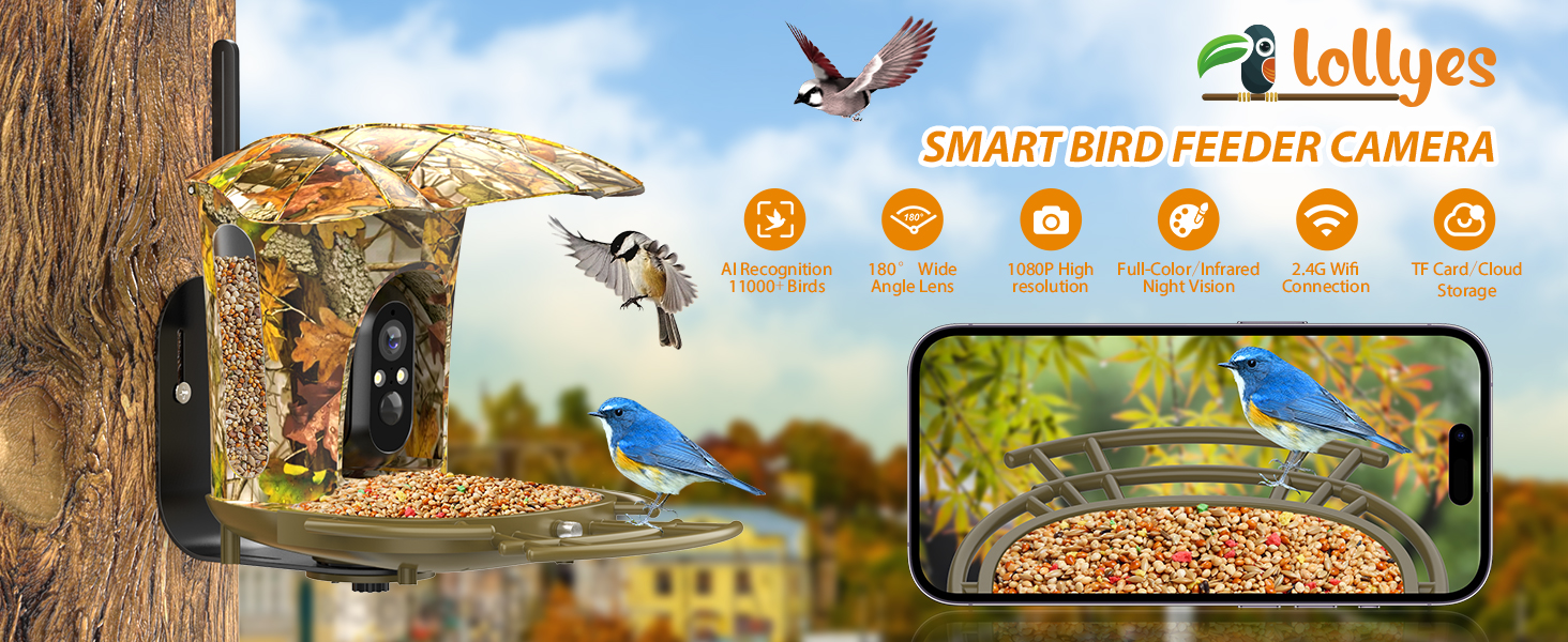 Smart Bird Feeder Camera