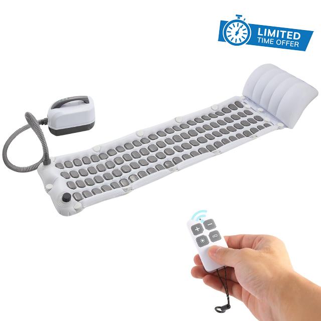 Bath Spa Massage Mat: Portable Bubble Bath Machine for Tub - Body Bubble Bath Machine with Upgraded Anti-Slip Mat