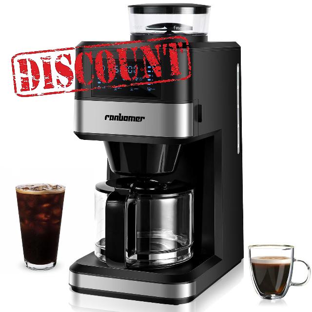 Coffee Maker With Grinder
