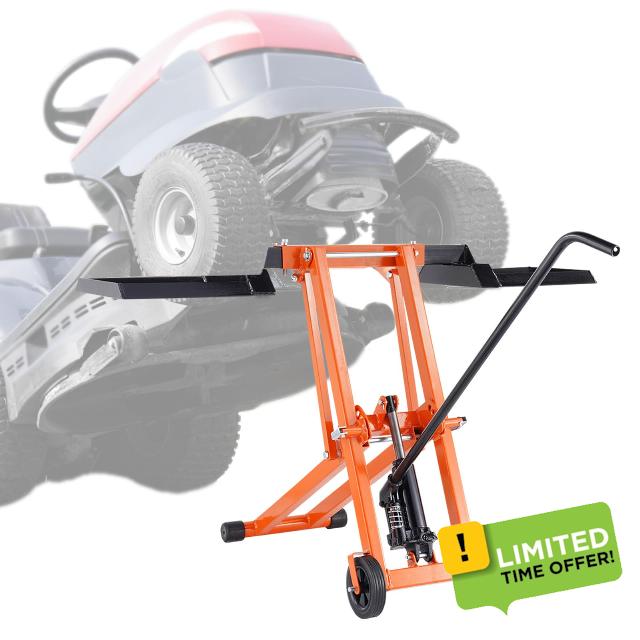 VEVOR Lawn Mower Lift with Hydraulic Jack