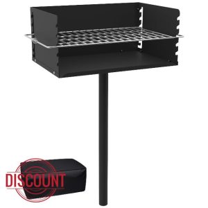 Park Grill with Stainless Steel Cooking Grate