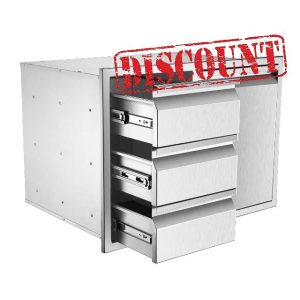 Outdoor Kitchen Drawer Combo(28" W x 19.6“D x 20.1" H)