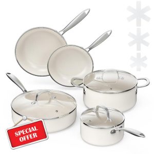 Pots and Pans Set Non Stick 11-Piece