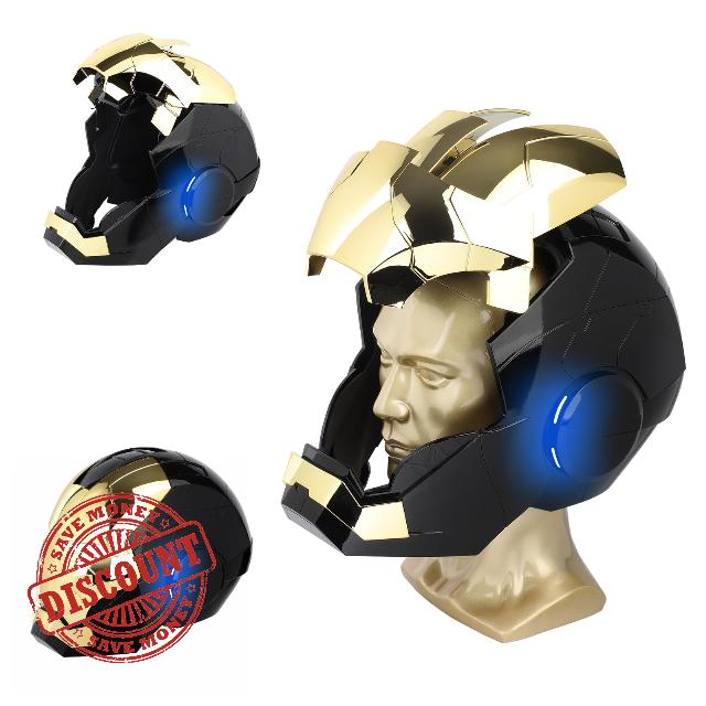 Iron Hero MK 5 1:1 Wearable Helmet - Voice
