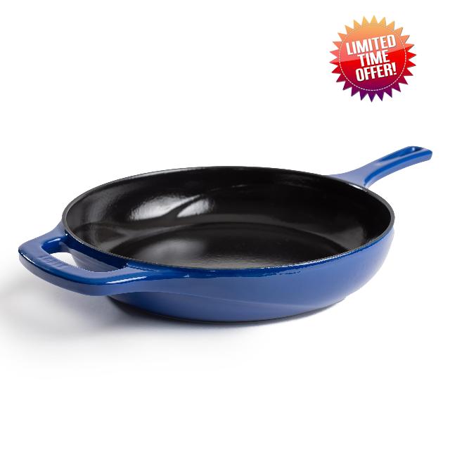 Lodge USA Enamel 11 Inch Skillet