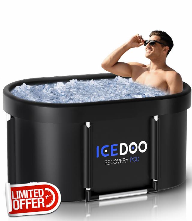 Upgraded XL Athlete's Collapsible Ice Bath Tub