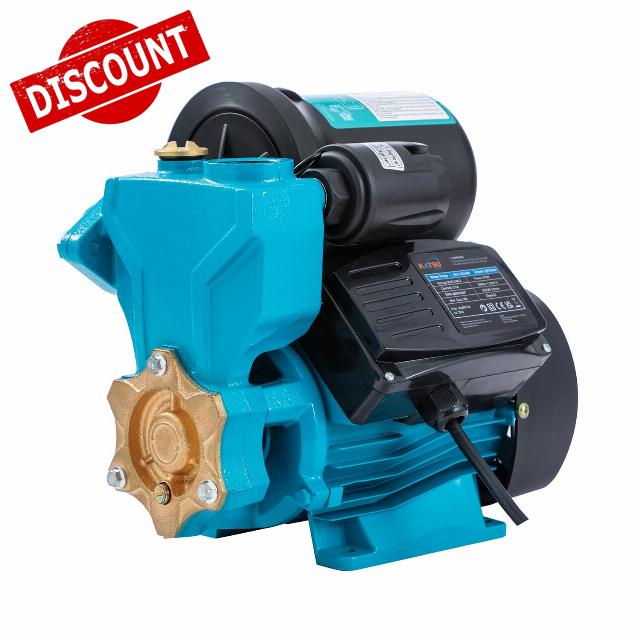KATSU Tools Water Pressure Booster Pump Semi-Automatic Pressure Control Self Priming 370W Suitable for Home Household Garden Water Taps 151408