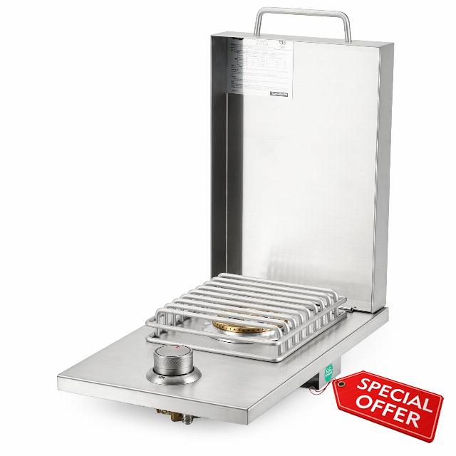 Hygrill Single Grilling Side Burners for Outdoor Kitchen