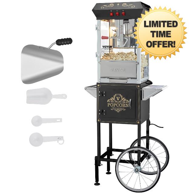 VEVOR Popcorn Maker with Cart