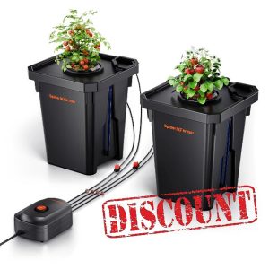 Spider Farmer DWC Hydroponics Grow System with 7-Gallon Deep Water Culture