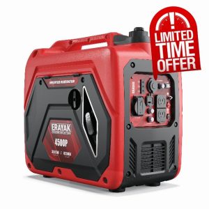 ERAYAK 4500W Portable Inverter Generator for Home Use
