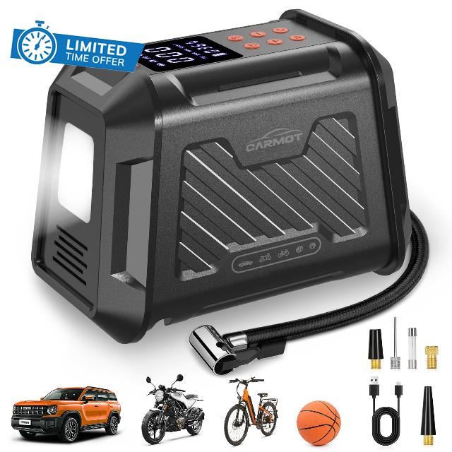Tire Inflator Portable Air Compressor for Car