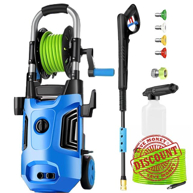 Electric Pressure Washer 4800 PSI 4.0 GPM Power Washers Electric Powered with with 33ft Pressure Hose