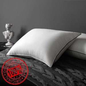 MAXICOZY Luxury Premium Goose Down Pillows Queen Size