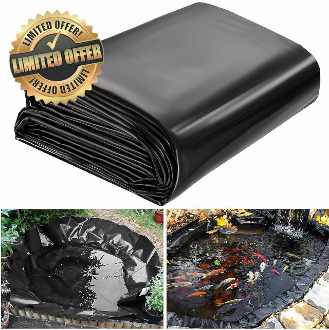 ASMIZ 3 m x 4.5 m Pond Liner