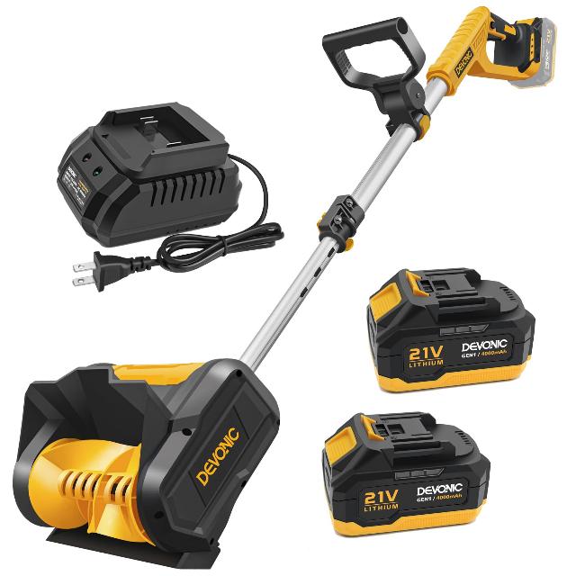 DEVONIC Cordless Snow Shovel