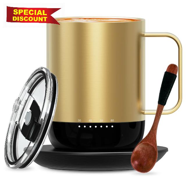 vsitoo S3PRO Rechargeable Heated Coffee Mug 14oz