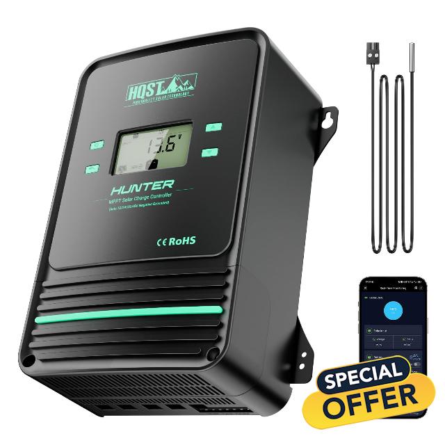 HQST 100A MPPT Solar Charge Controller