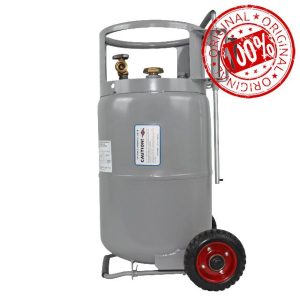 Flame King YSN30HOG Horizontal & Vertical Propane Cylinder with Premium OPD & Built-in Gauge