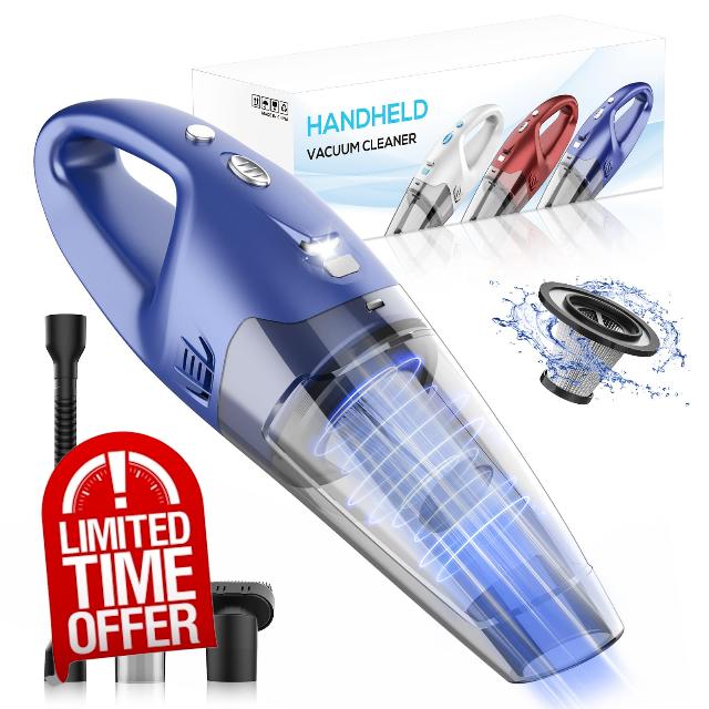 Handheld Vacuum Cordless Rechargeable