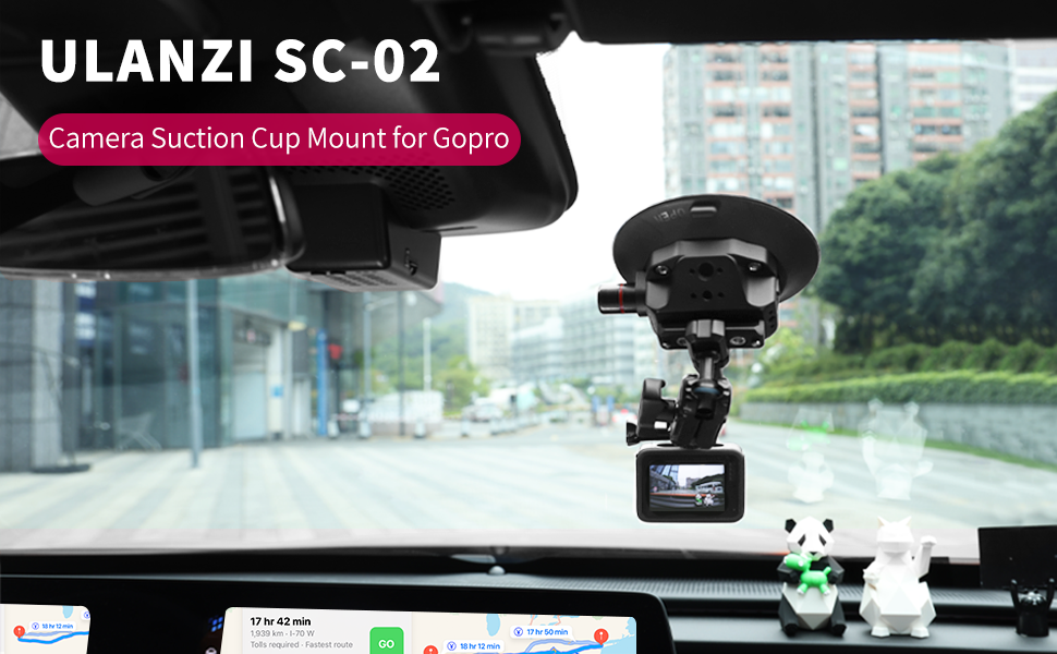 Camera Suction Cup Mount for Gopro