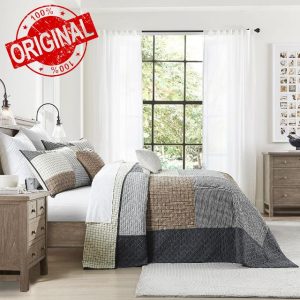 Bedduvit 100% Cotton 120"x128" Oversized California King Bedspread