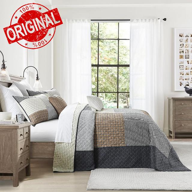 Bedduvit 100% Cotton 120"x128" Oversized California King Bedspread
