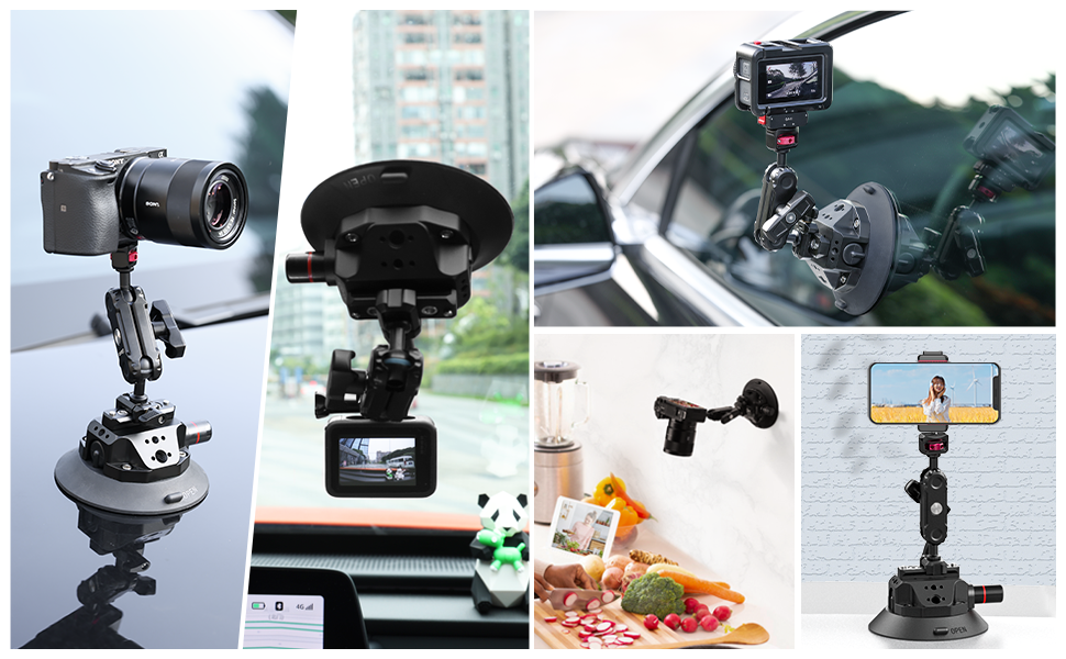 Camera Car Suction Cup Mount