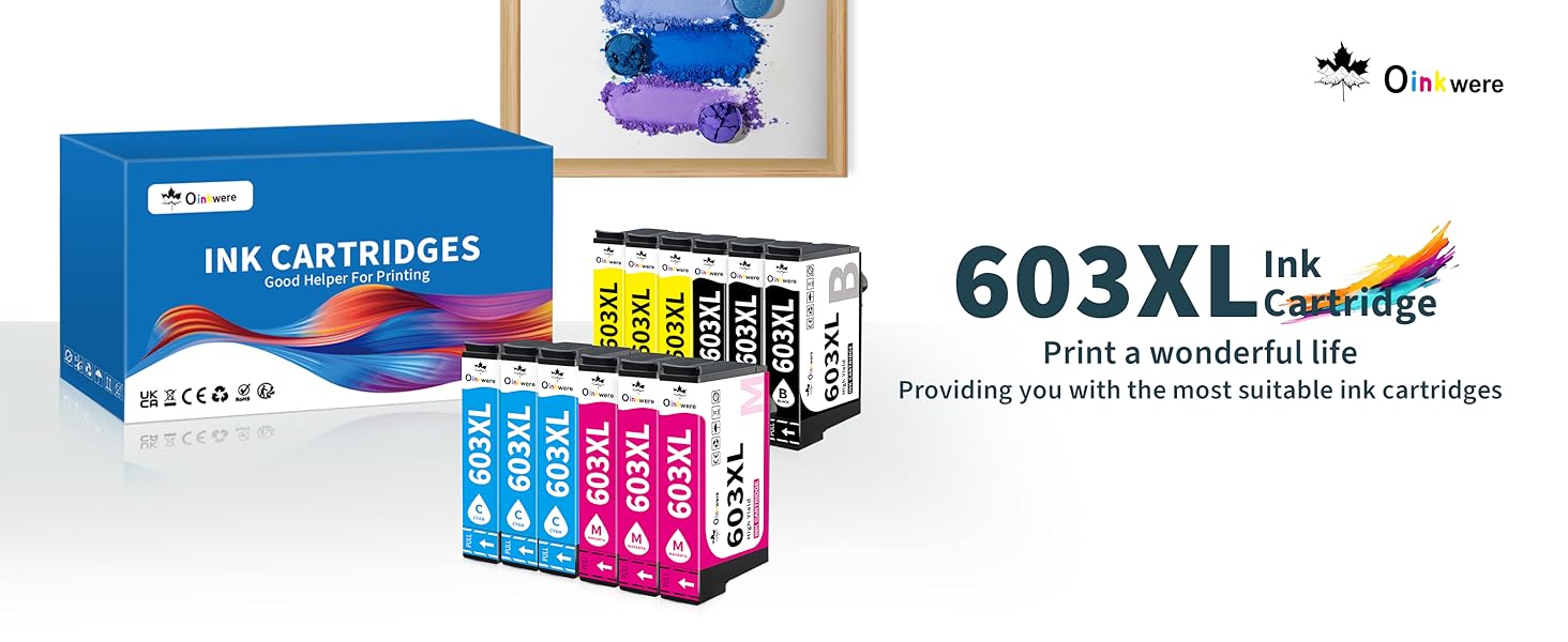603XL Ink Cartridges Multipack