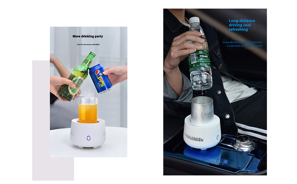 Cool and refreshing for long-distance driving