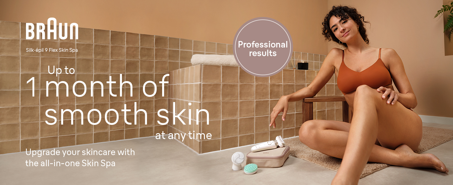 Braun Epilator Hair Removal Device Women