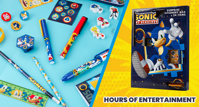 Sonic The Hedgehog Advent Calendar 2023 for Kids and Teenagers