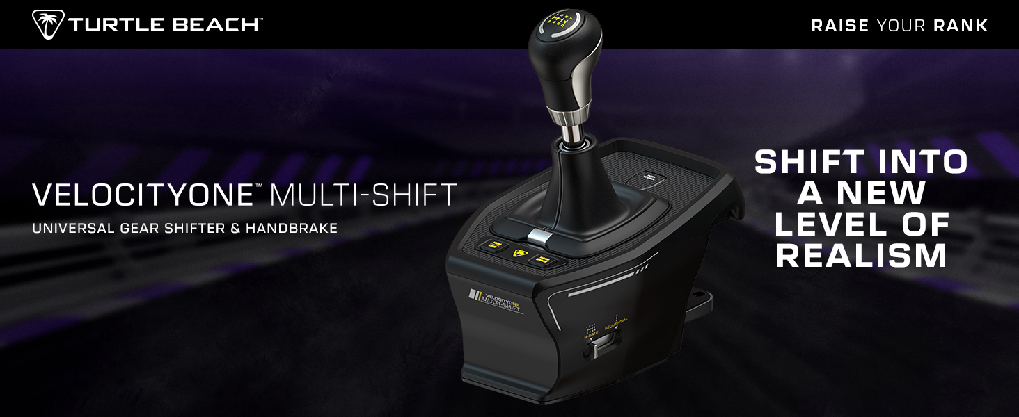 Velocity One Multi-Shift and Handbrake