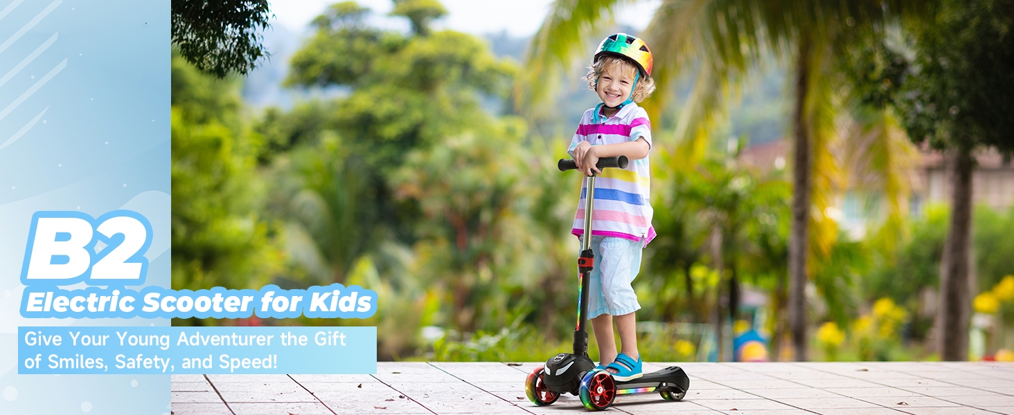 kids electric scooter