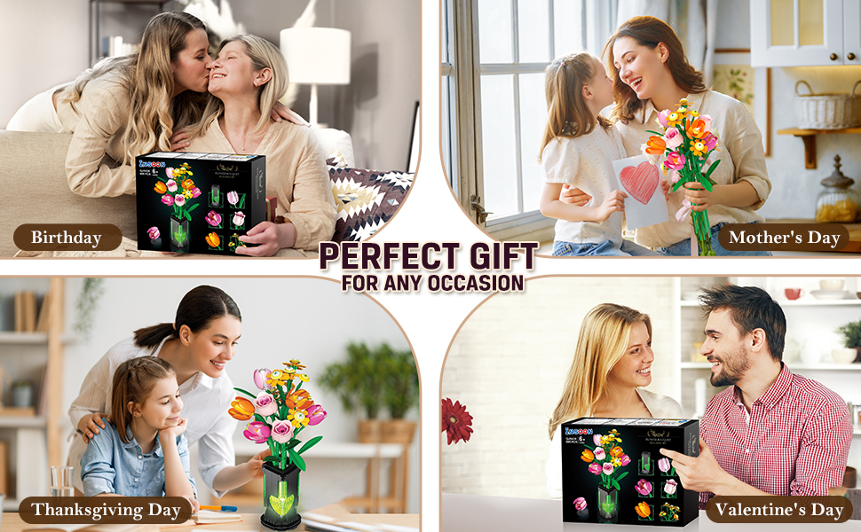 flower building block set