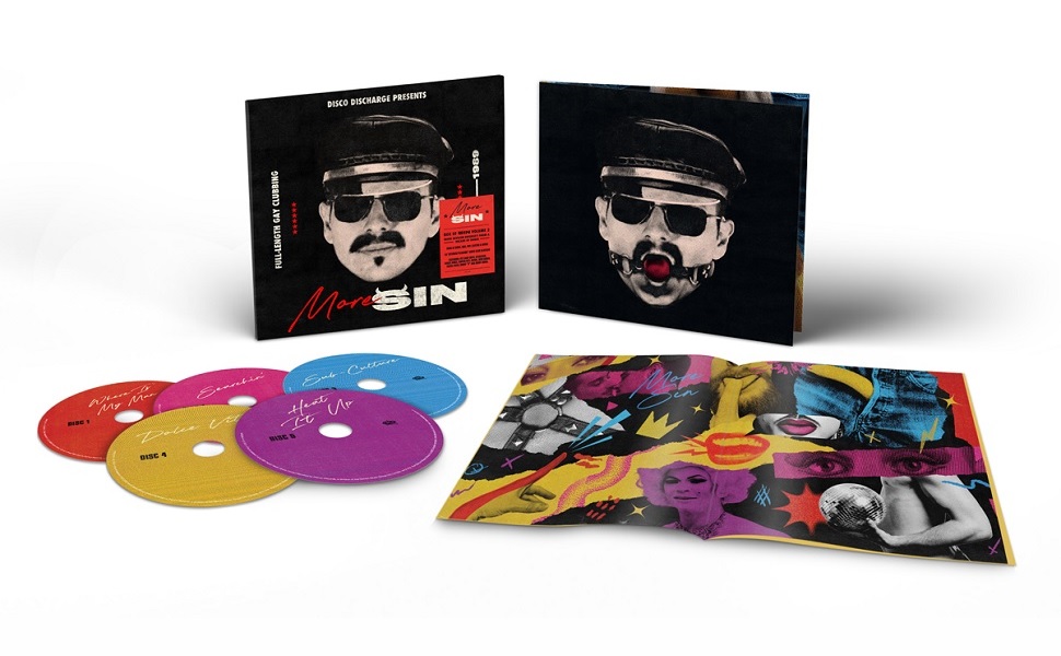 Box of sin 2; more sin; 5cd; boxset; disco discharge