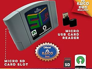 SummerCart64 N64 Flash Cart Nintendo 64 64DD Emulation Open Source N64 Flash Cart