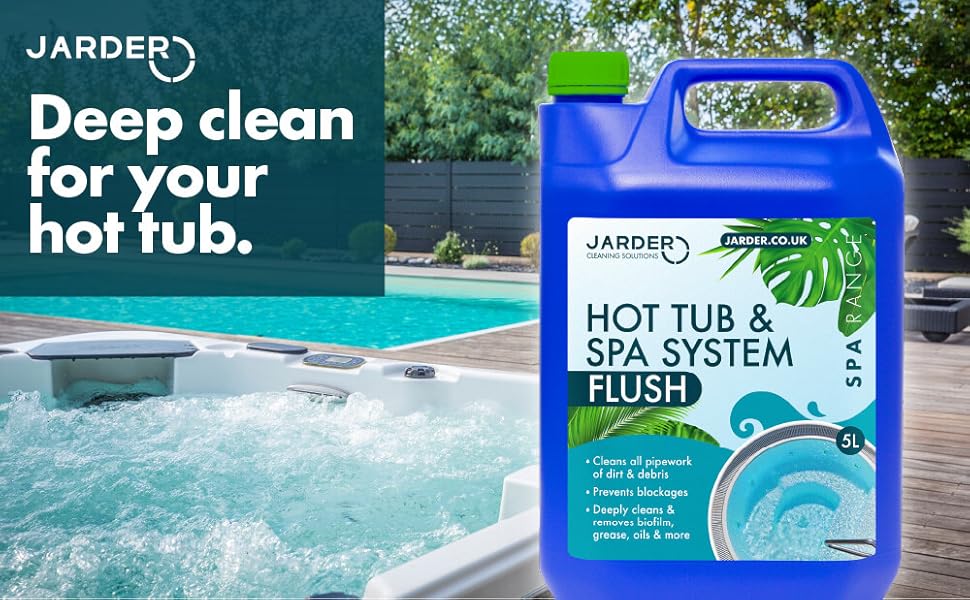 hot tub spa flush