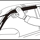Auto Clover Peel tape backing