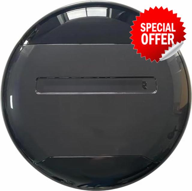 Spare Tire Cover Tyre Wheel Cover Protector Plastic Fits for Land Rover Defender 90 110 130 2 Door 4 Door 5 Door 2020 2021 2022 2023 2024 2025 (Carpathian Grey-2)
