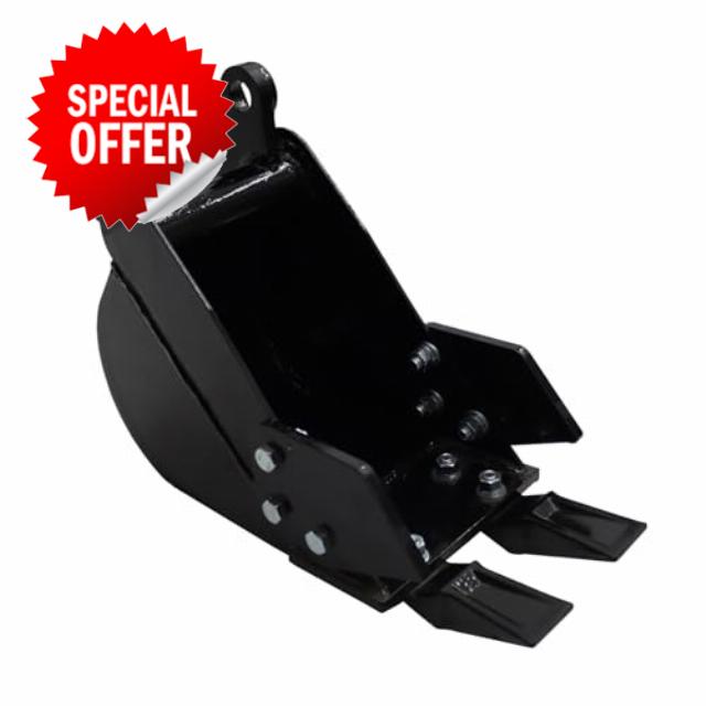 200mm Narrow Digging Trench Bucket Mini Excavator Accessories for Digging
