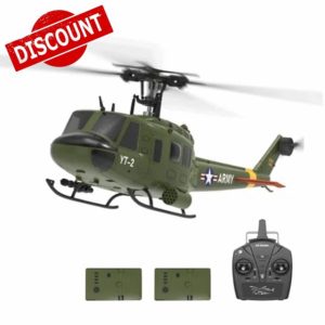 YU Xiang F07 Bell UH-1 Huey RC Helicopter for Adults