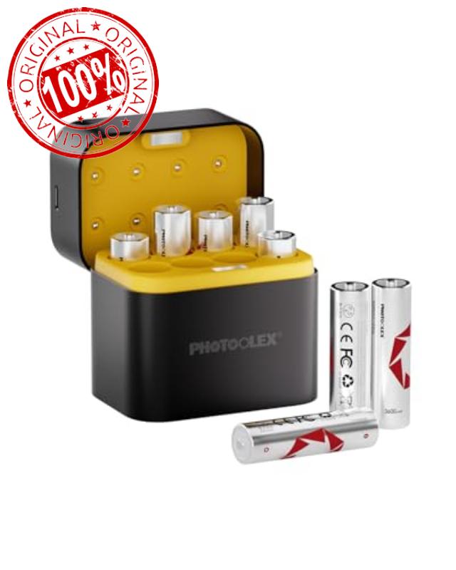 PHOTOOLEX 1.5V AA Rechargeable Lithium Battery