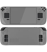 eXtremeRate Replacement Full Set Housing Shell with Buttons for Steam Deck OLED Handheld Console ...