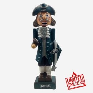 Philadelphia Thematic Nutcracker Bobblehead Eagles Football
