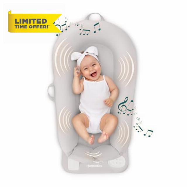 Homedics 3-in-1 Calming Baby Cushion
